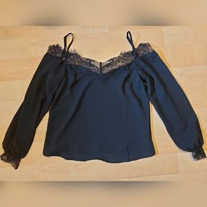 Off shoulder long sleeve Shein top